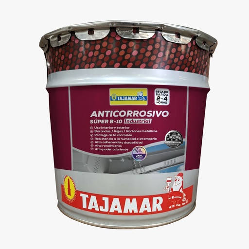 ANTICORROSIVO SÚPER B-10 ROJO OXIDO LATA