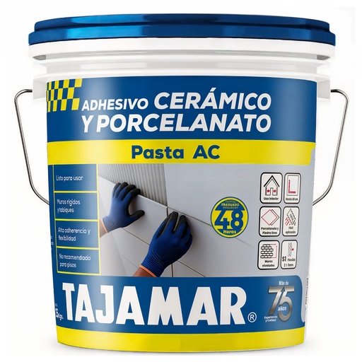 ADHESIVO CERÁMICO Y PORCELANATO PASTA AC TINETA