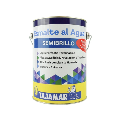 ESMALTE AL AGUA SEMIBRILLO LILA GALON
