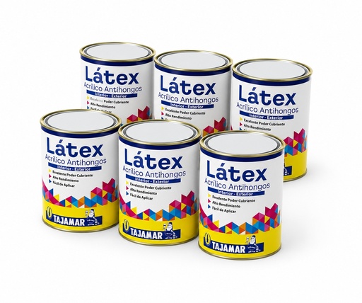 LÁTEX ACRÍLICO DAMASCO 1/4 GALON